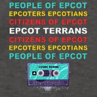 People Of Epcot Epcoters Epcotians Citizens Of Epcot Vector Backpack