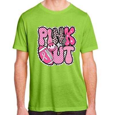 P.Ink Out Football Team Breast Cancer Awareness Month Gift Adult ChromaSoft Performance T-Shirt