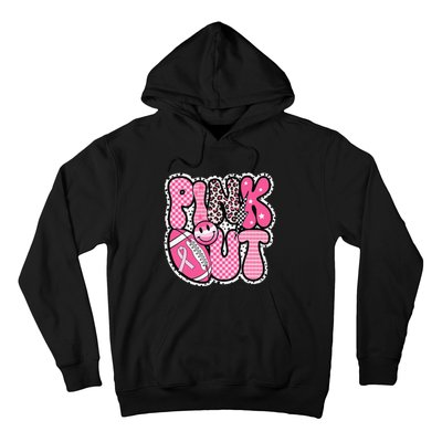 P.Ink Out Football Team Breast Cancer Awareness Month Gift Hoodie