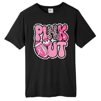 P.Ink Out Football Team Breast Cancer Awareness Month Gift Tall Fusion ChromaSoft Performance T-Shirt