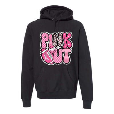 P.Ink Out Football Team Breast Cancer Awareness Month Gift Premium Hoodie