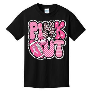 P.Ink Out Football Team Breast Cancer Awareness Month Gift Kids T-Shirt