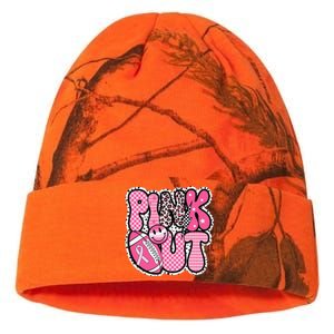 P.Ink Out Football Team Breast Cancer Awareness Month Gift Kati Licensed 12" Camo Beanie