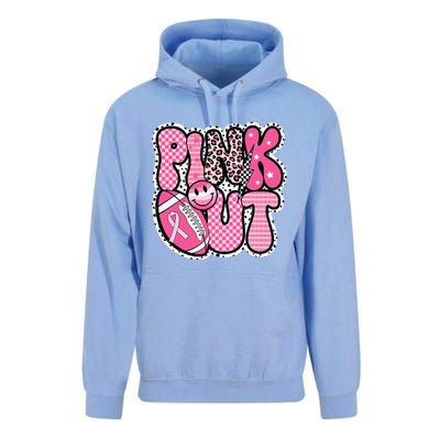 P.Ink Out Football Team Breast Cancer Awareness Month Gift Unisex Surf Hoodie