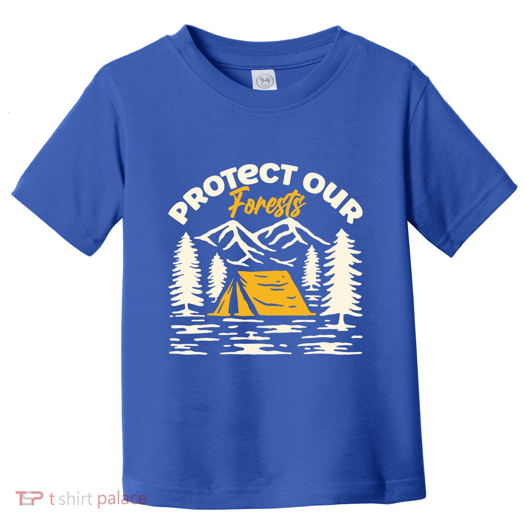 Protect Our Forests Vintage Retro Outdoor Camping Gift Toddler T-Shirt