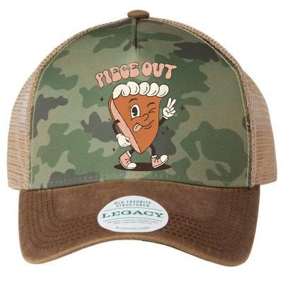 Piece Out Funny Pumpkin Pie Thanksgiving Retro Style Meaningful Gift Legacy Tie Dye Trucker Hat