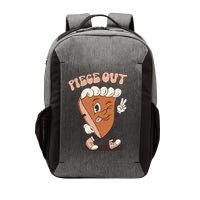Piece Out Funny Pumpkin Pie Thanksgiving Retro Style Meaningful Gift Vector Backpack
