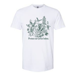 Protect Our Forest Babes Gift Softstyle CVC T-Shirt