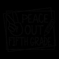 Peace Out Fifth Grade Last Day Of School Summer Break Tall T-Shirt
