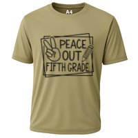Peace Out Fifth Grade Last Day Of School Summer Break Cooling Performance Crew T-Shirt