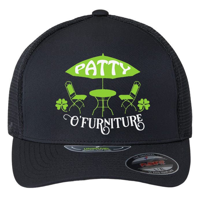 Patty O'Furniture Funny Flexfit Unipanel Trucker Cap