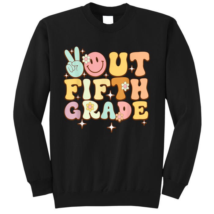 Peace Out Fifth 5th Grade Class Goodbye 5th Grade Sweatshirt