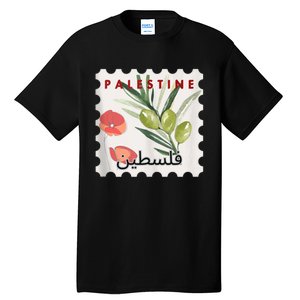 Palestine Olive Free Palestine Gaza Tall T-Shirt