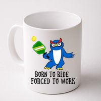 Pickleball Owl Forced To Work SKY Mug
