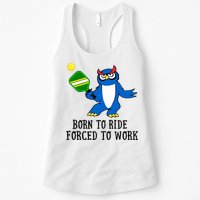 Pickleball Owl Forced To Work SKY Womens Tank Top