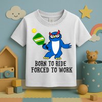 Pickleball Owl Forced To Work SKY Toddler T-Shirt