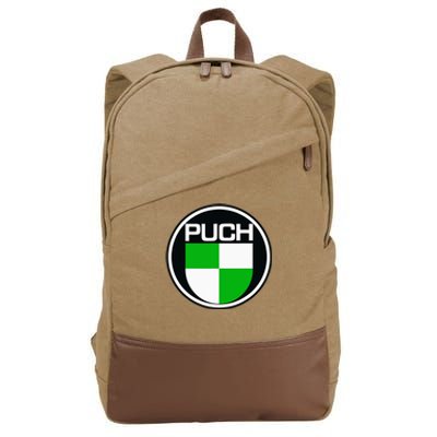 Puch Oldtimer Fans Cotton Canvas Backpack