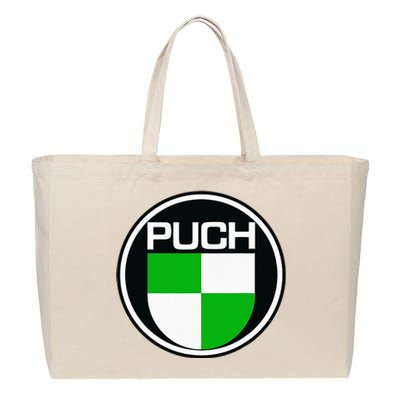 Puch Oldtimer Fans Cotton Canvas Jumbo Tote