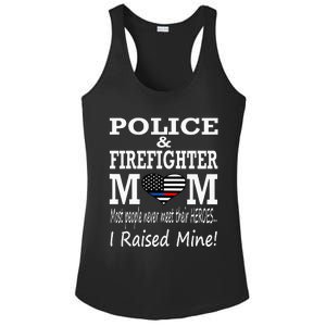 Police Officer Firefighter Fireman Mom Mother Ladies PosiCharge Competitor Racerback Tank