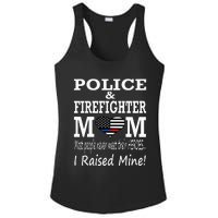 Police Officer Firefighter Fireman Mom Mother Ladies PosiCharge Competitor Racerback Tank