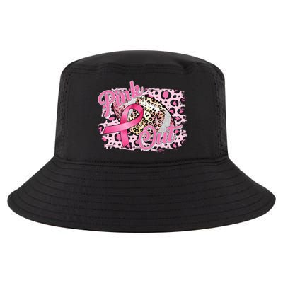 Pink Out Football Breast Cancer Awareness Cool Comfort Performance Bucket Hat