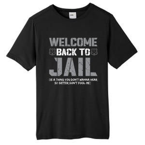 Probation Officer Funny Instructive Quote Parole Officer Gift Tall Fusion ChromaSoft Performance T-Shirt