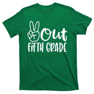 Peace Out Fifth Grade T-Shirt