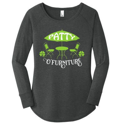 Patty O'Furniture Funny Women's Perfect Tri Tunic Long Sleeve Shirt