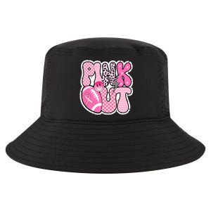 Pink Out Football Team Breast Cancer Awareness Cool Comfort Performance Bucket Hat