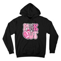 Pink Out Football Team Breast Cancer Awareness Hoodie