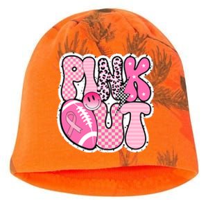 Pink Out Football Team Breast Cancer Awareness Kati - Camo Knit Beanie