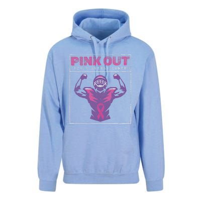 Pin.K Out Football Team Tackle Breast Cancer Awareness Month Unisex Surf Hoodie