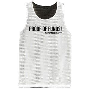 Proof Of Funds Who Tf Did I Marry Mesh Reversible Basketball Jersey Tank