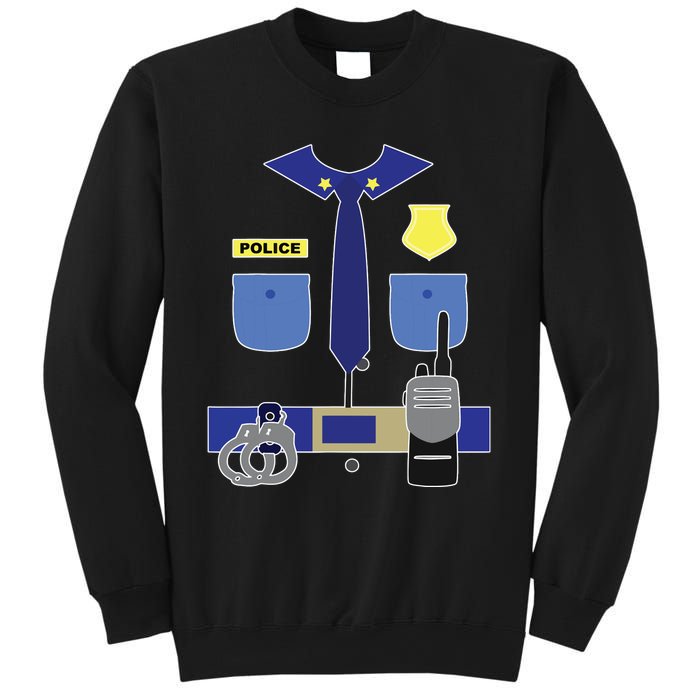 Police Officer For Boy Girl Cop Uniform Sweatshirt