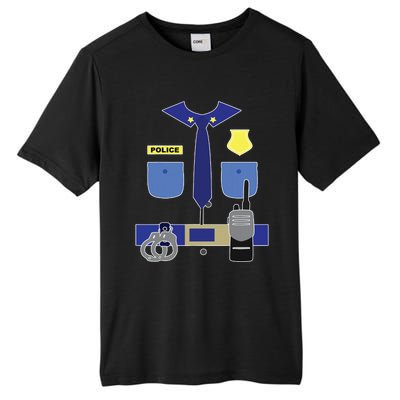 Police Officer For Boy Girl Cop Uniform Tall Fusion ChromaSoft Performance T-Shirt