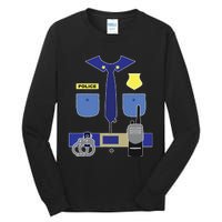 Police Officer For Boy Girl Cop Uniform Tall Long Sleeve T-Shirt