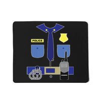 Police Officer For Boy Girl Cop Uniform Mousepad