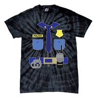 Police Officer For Boy Girl Cop Uniform Tie-Dye T-Shirt