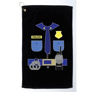 Police Officer For Boy Girl Cop Uniform Platinum Collection Golf Towel