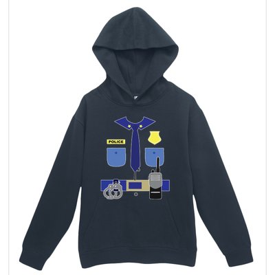 Police Officer For Boy Girl Cop Uniform Urban Pullover Hoodie