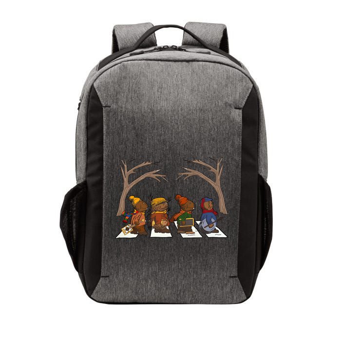 Poor Otter Family Abbey Road Christmas Mouse Lover Vector Backpack