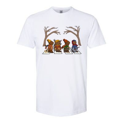 Poor Otter Family Abbey Road Christmas Mouse Lover Softstyle® CVC T-Shirt