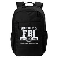 Property Of FBI Federal Bureau Of Investigation Est 1908 Backpack