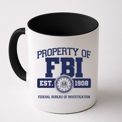 Property Of FBI Federal Bureau Of Investigation Est 1908 Mug