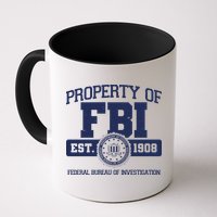 Property Of FBI Federal Bureau Of Investigation Est 1908 Mug