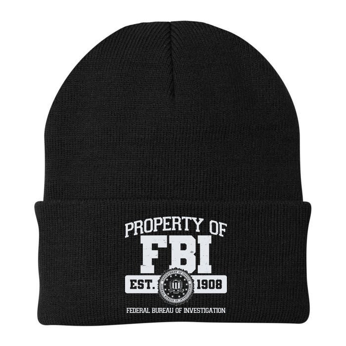 Property Of FBI Federal Bureau Of Investigation Est 1908 Beanie
