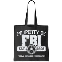Property Of FBI Federal Bureau Of Investigation Est 1908 Bag