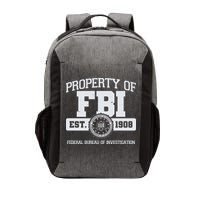 Property Of FBI Federal Bureau Of Investigation Est 1908 Vector Backpack