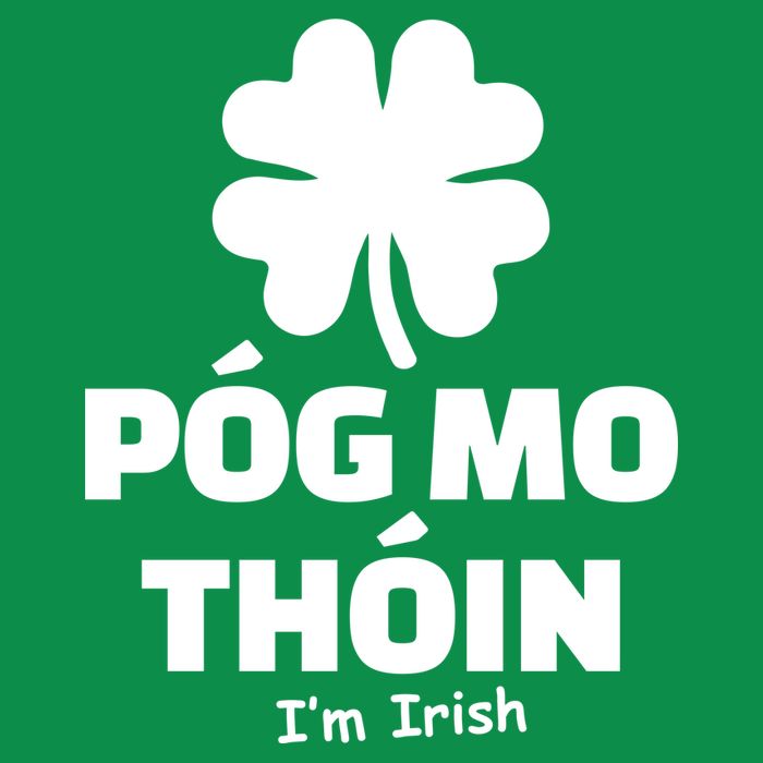 Pog mo thoin - Kiss my ass - I'm Irish Poster
