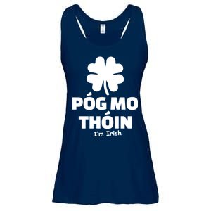 Pog mo thoin - Kiss my ass - I'm Irish Ladies Essential Flowy Tank